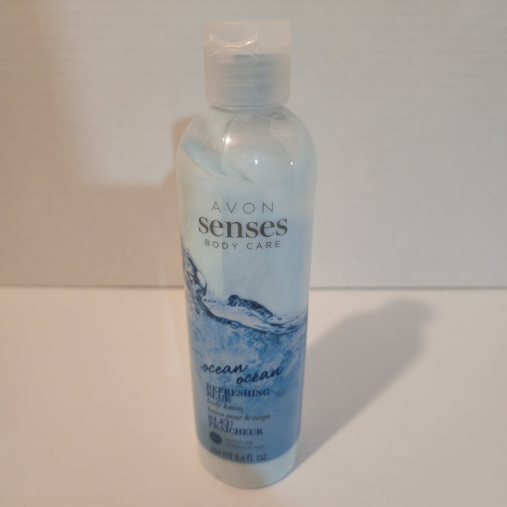 Avon Senses Ocean Refreshing Blue Body Lotion